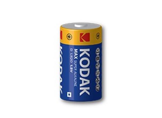 Kodak Max Alkaline D Battery - Pack Of 2